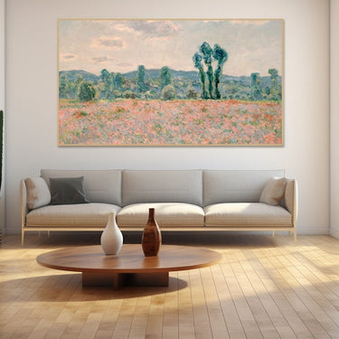 Poppies Painting Claude Monet